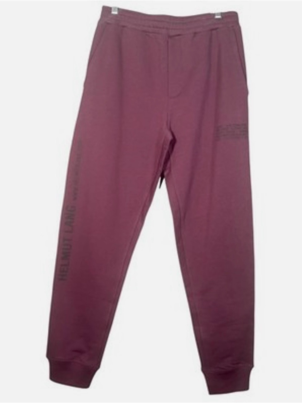 Helmut Lang Maroon Men's Sweat Joggers